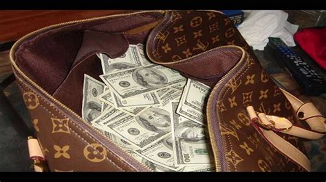 money and lv|Lv money bag.